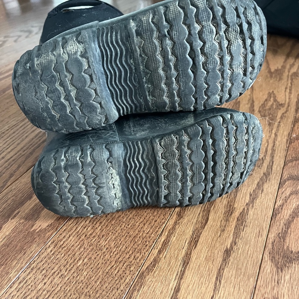 Kids Black Winter Boots